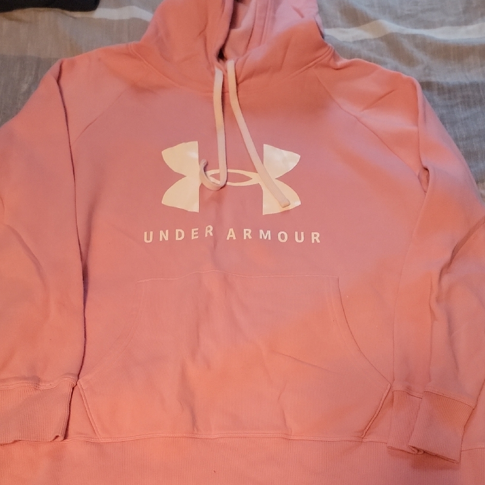 Under Armour Light Pink Pullover Hoodie